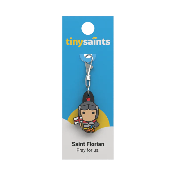 Tiny Saints Charm Saint Florian