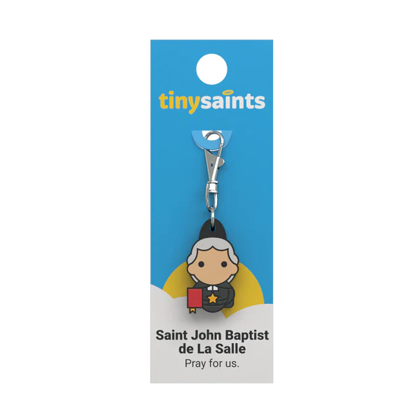 Tiny Saints Charm Saint John Baptist De La Salle