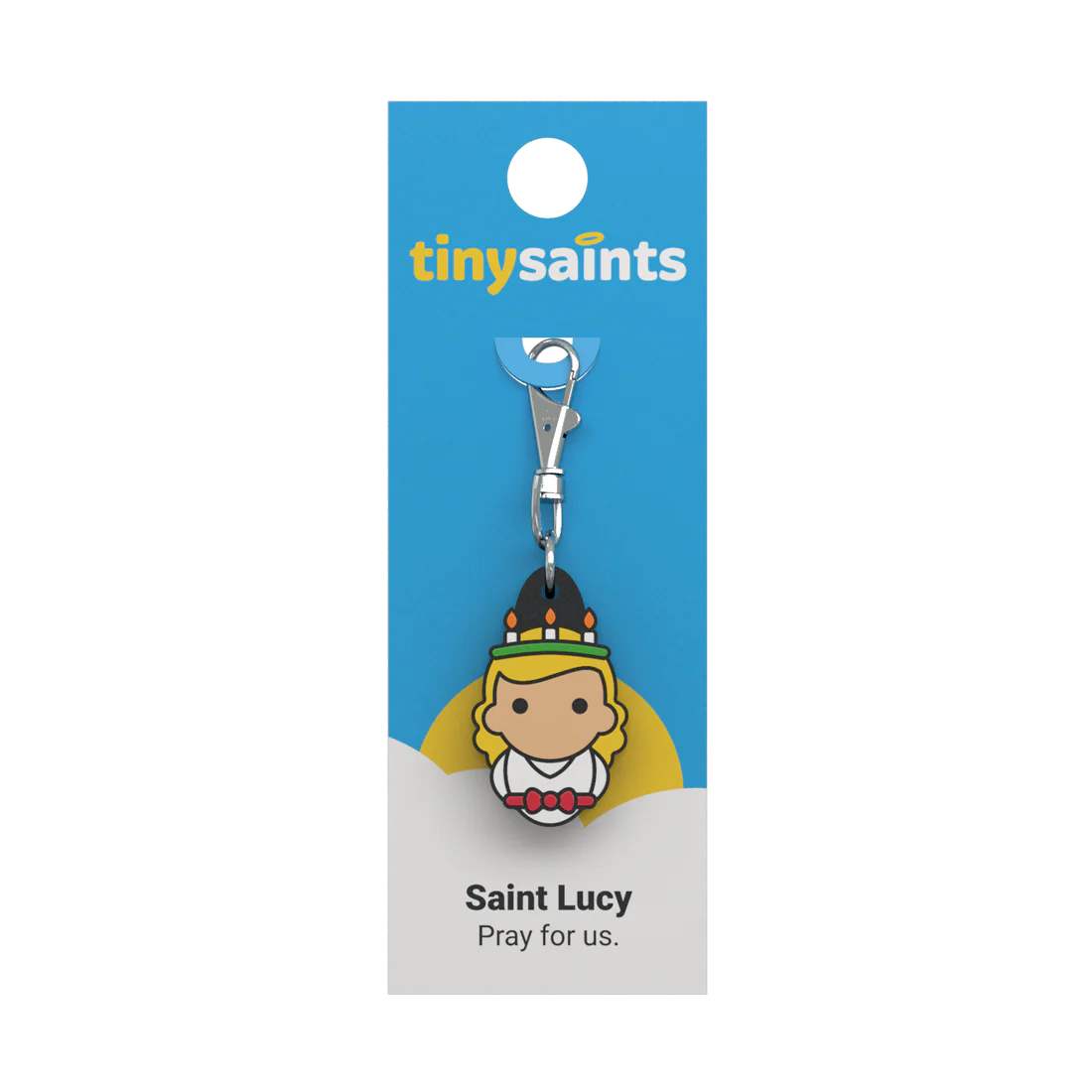 Tiny Saints Charm Saint Lucy