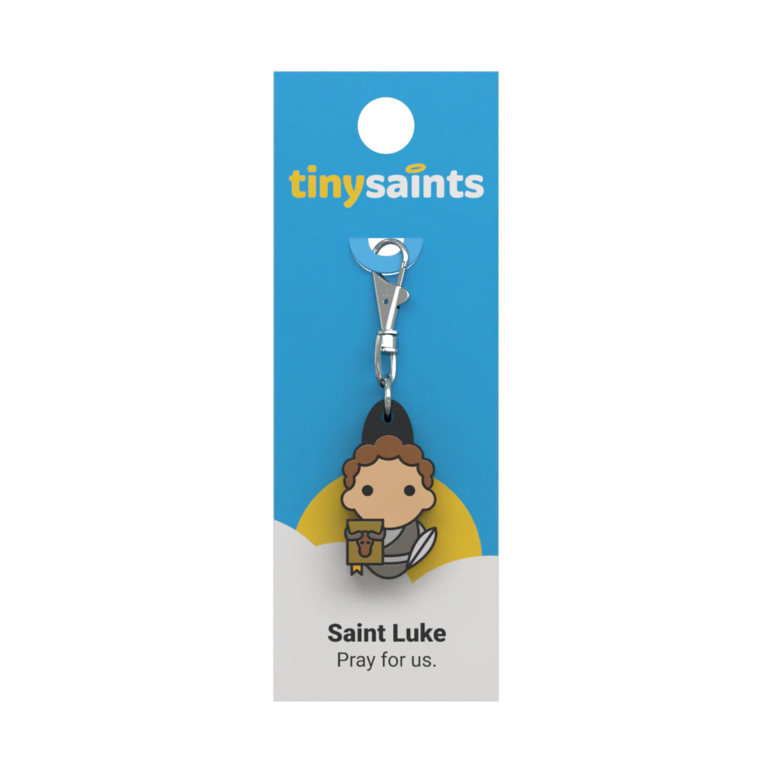 Tiny Saints Charm Saint Luke