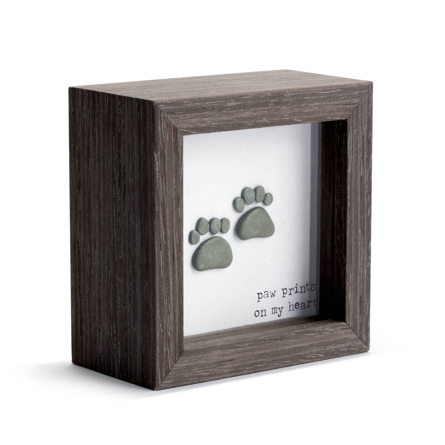 Paw Prints Shadow Box