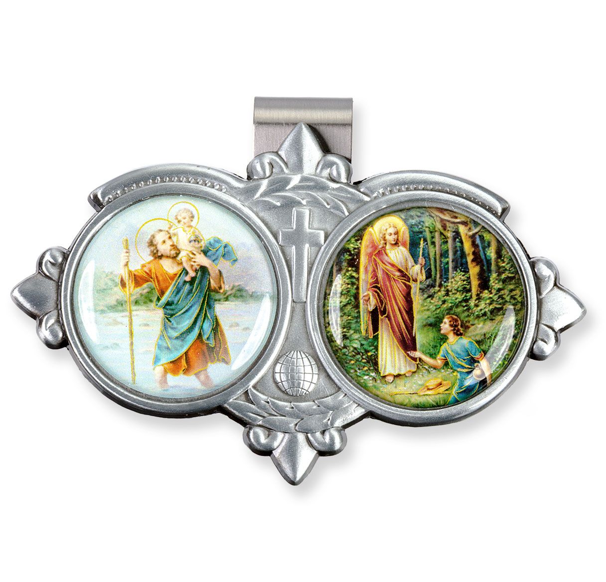 Saint Raphael Resin Visor Clip