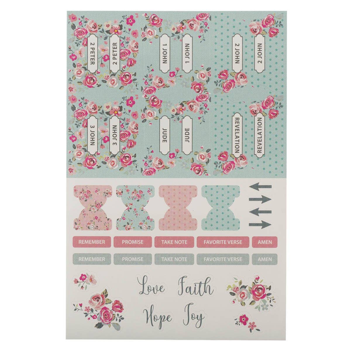 Floral Tabs (Christian Bibles)