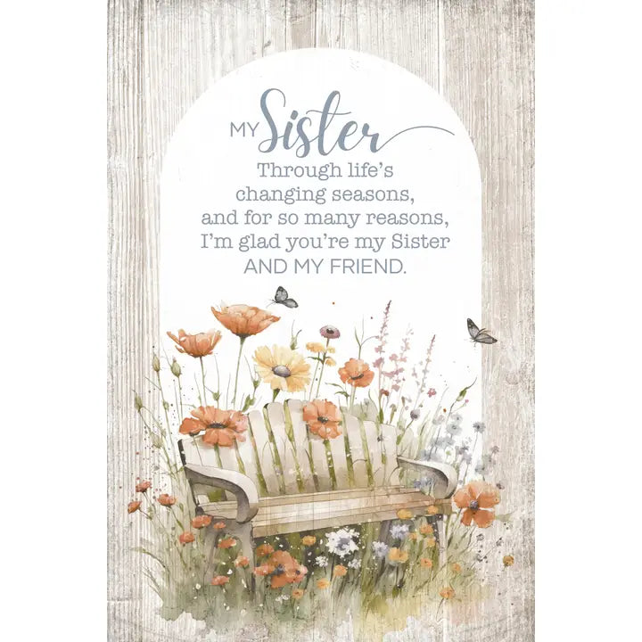 A Sister - Mini Blessings 4X6