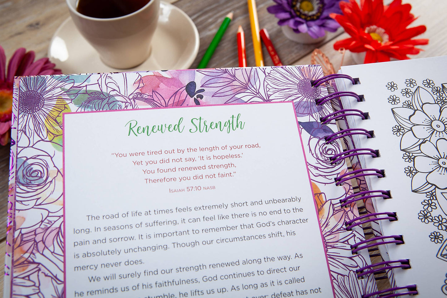 Hope for Today Devotional Coloring Book