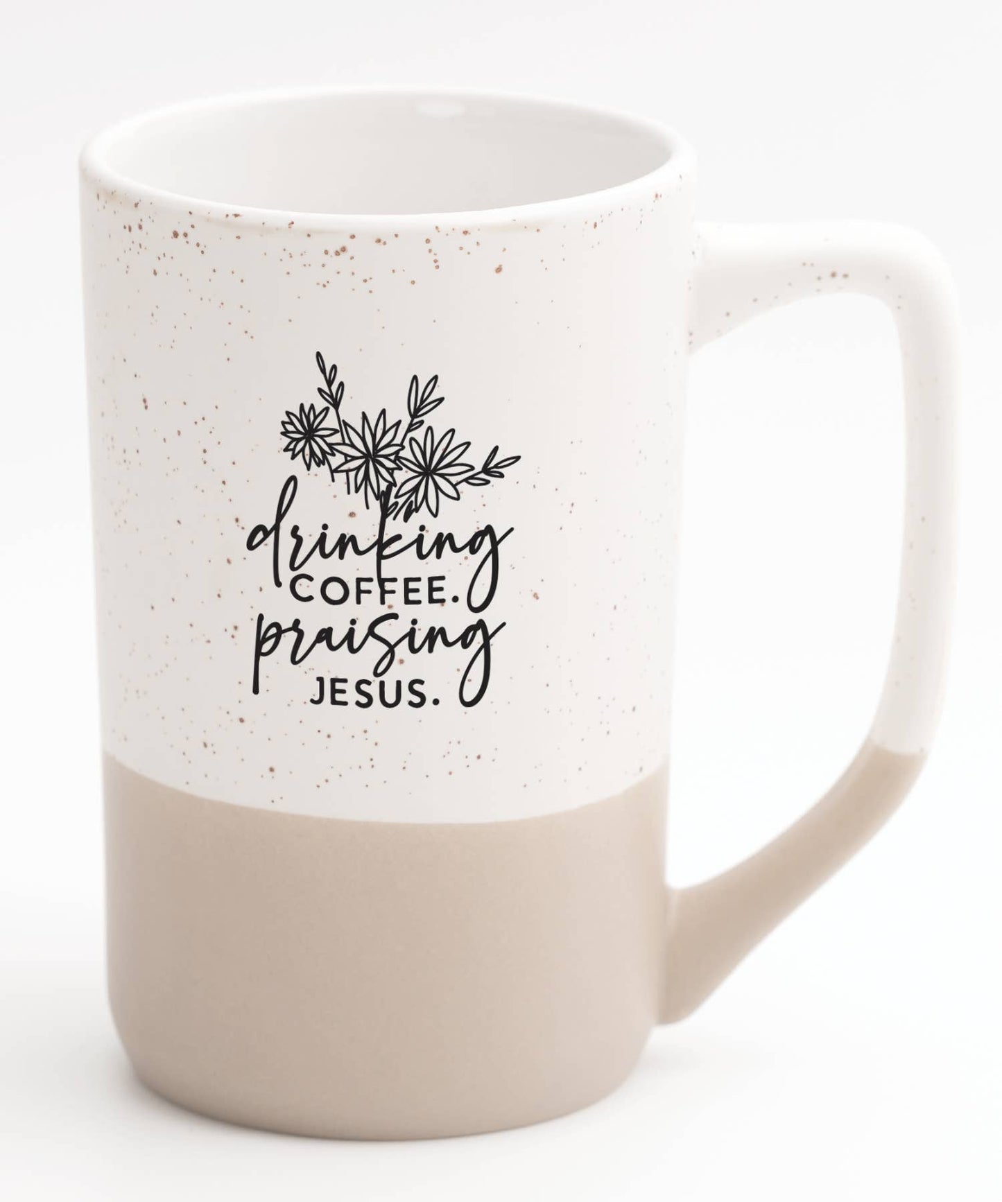 Drinking Coffee - Designer Mugs-Pebble