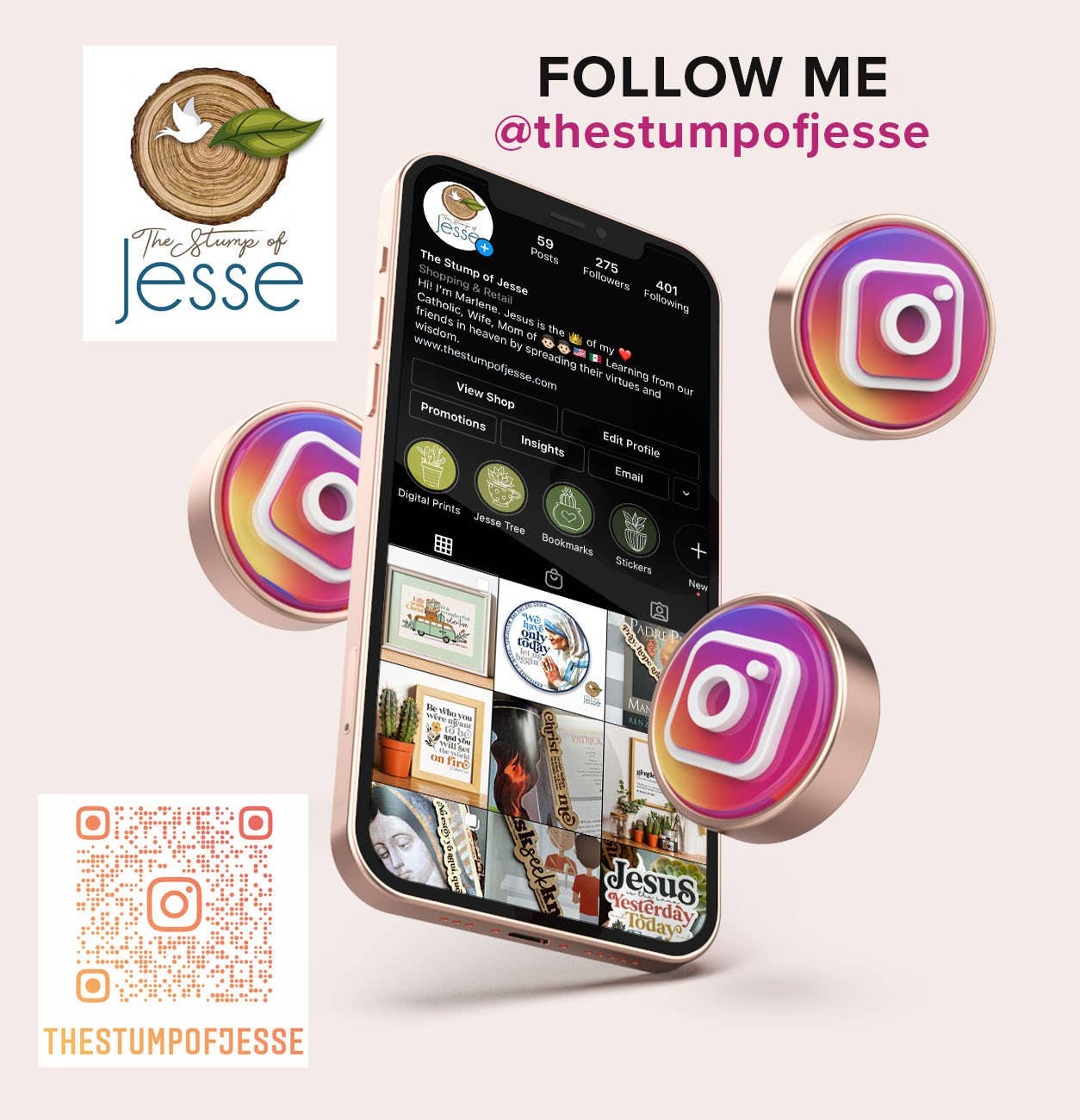 St. Joan of Arc Reversible Elastic Bracelet