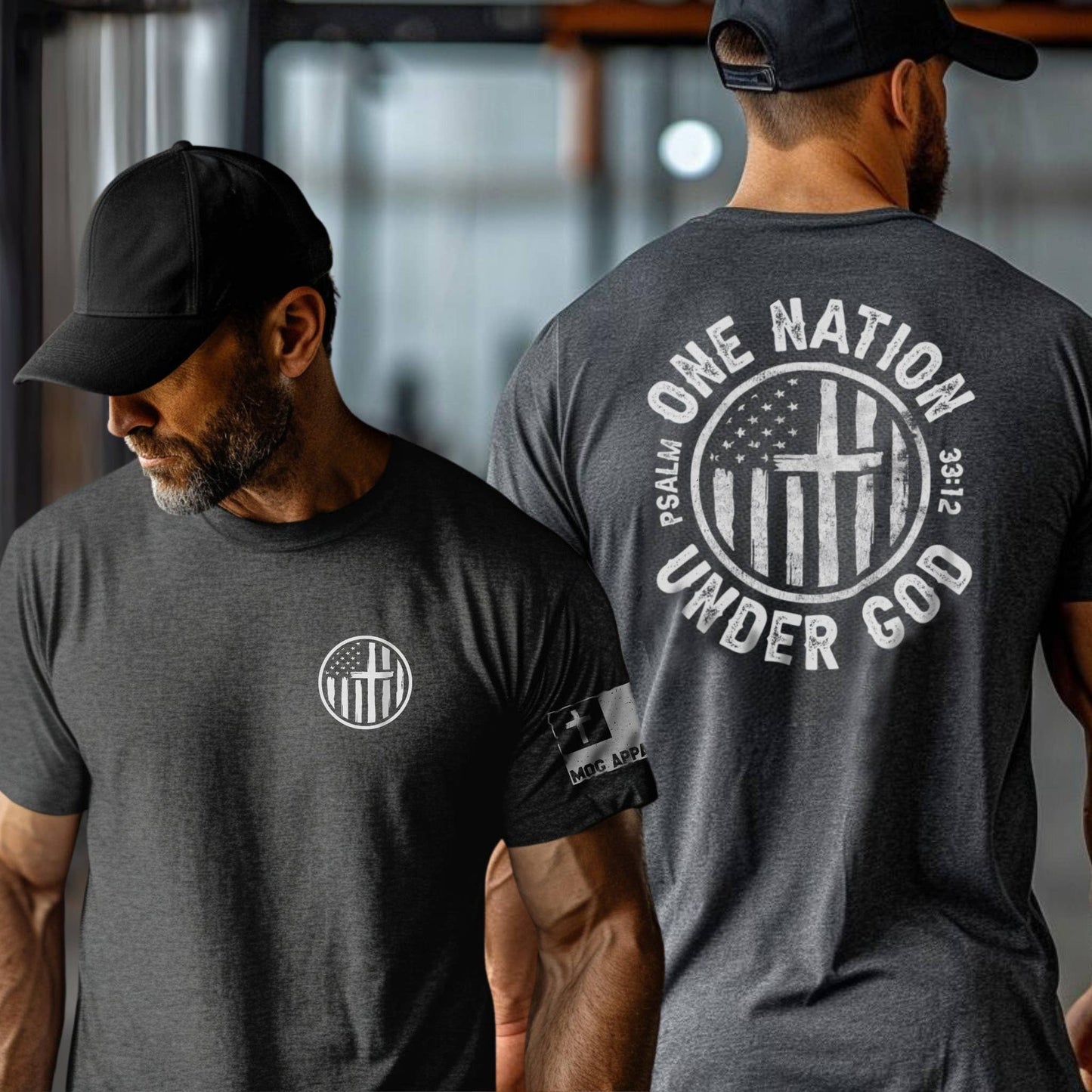 One Nation Under God Cross Tee (CLOSEOUT)