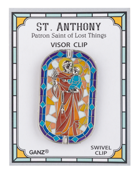 Visor Clip - St. Anthony