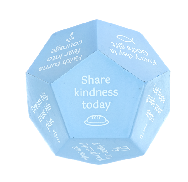 12-Sided Prayer Dice
