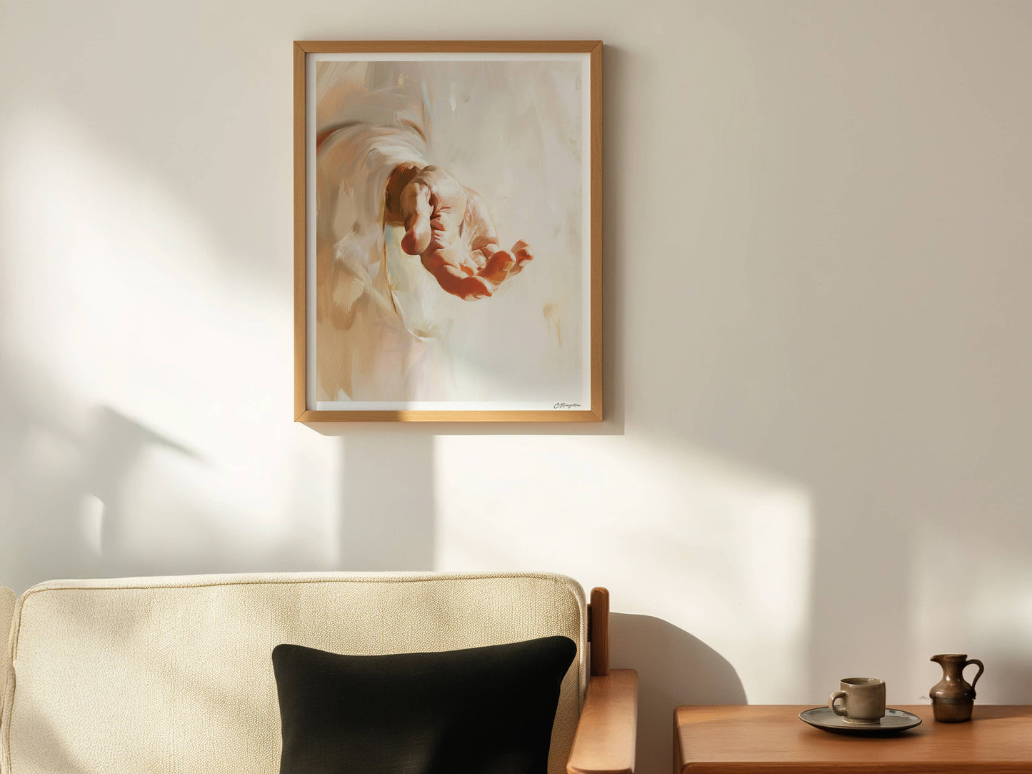 By His Wounds Fine Art Print