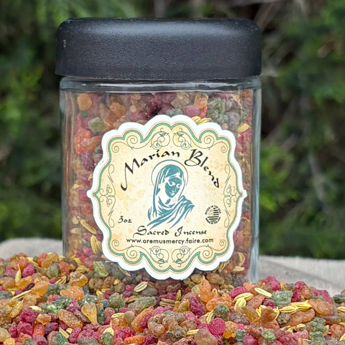 Marian Blend Incense 3 oz