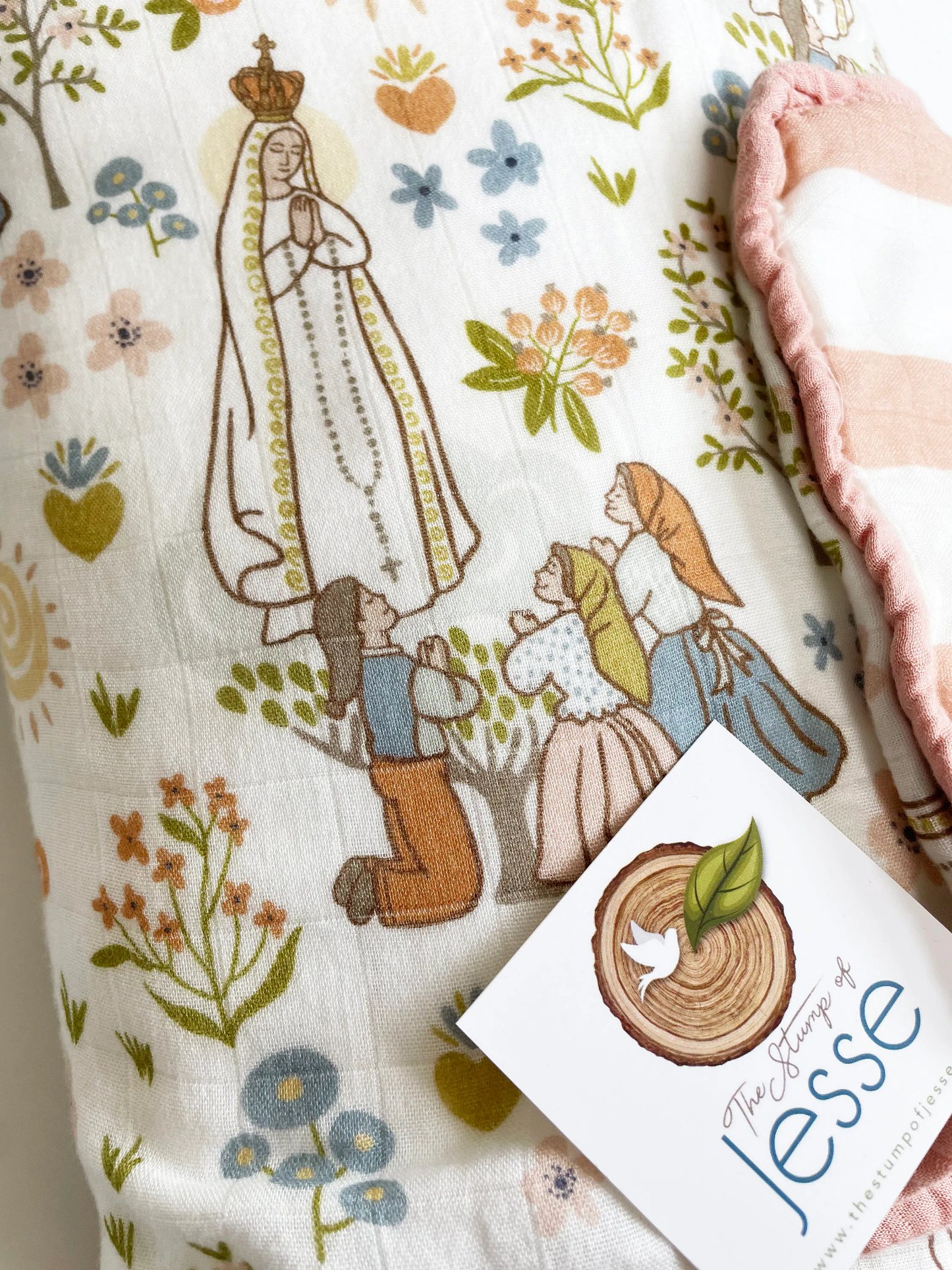 Our Lady of Fatima 8 Layer Quilt