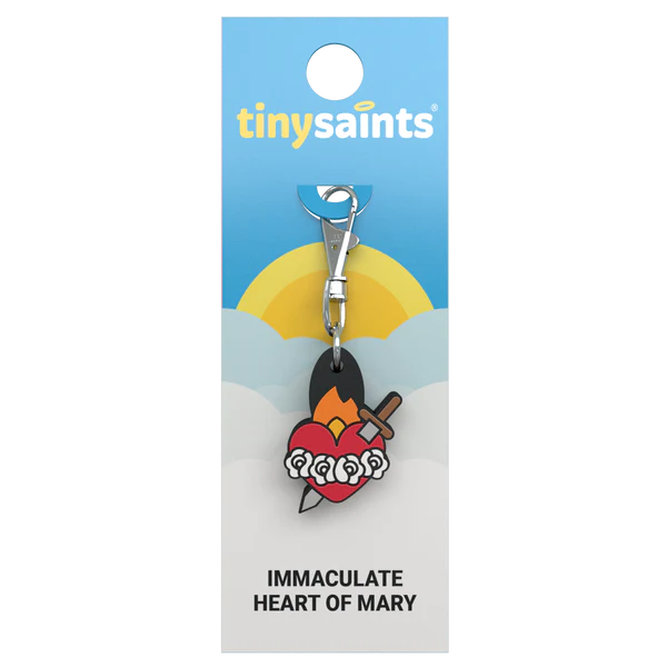 Tiny Saints Charm Immaculate Heart of Mary