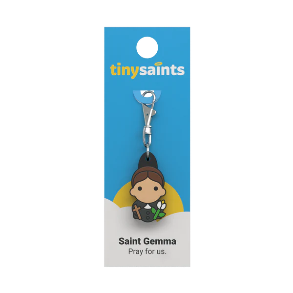 Tiny Saints Charm Saint Gemma