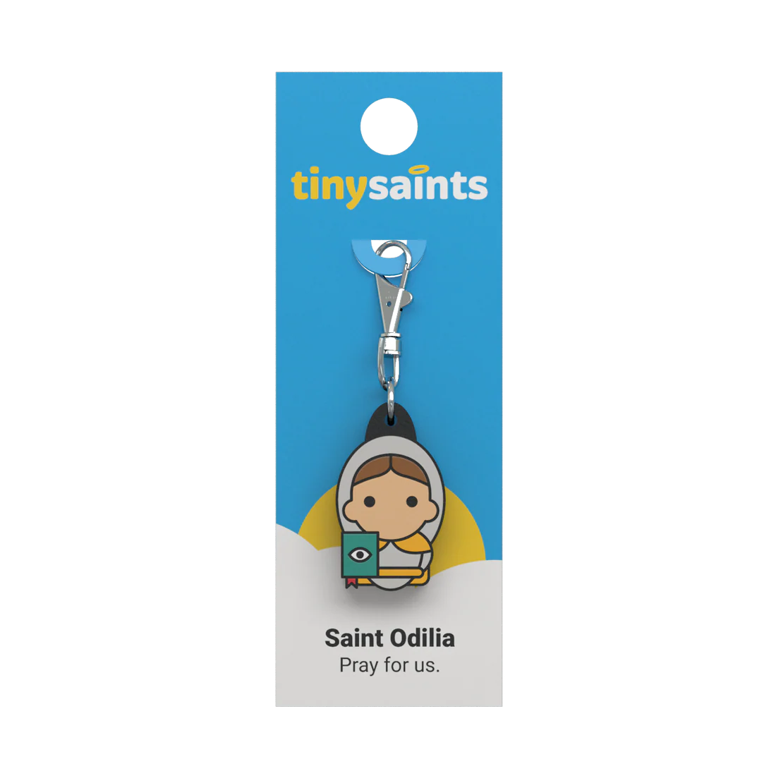 Tiny Saints Charm Saint Odilia