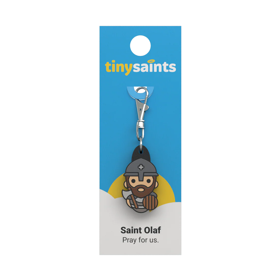 Tiny Saints Charm Saint Olaf