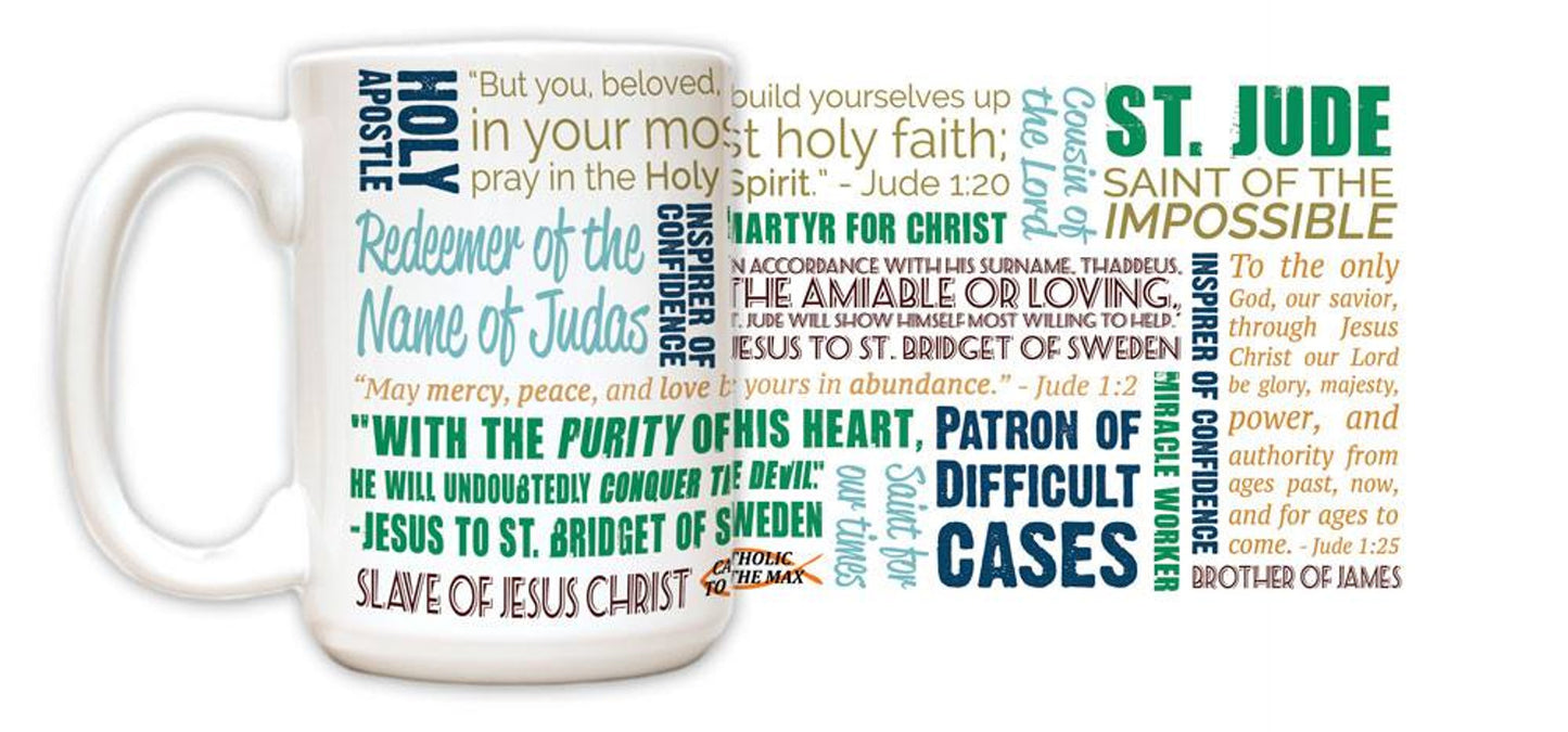 Saint Jude Quote Mug