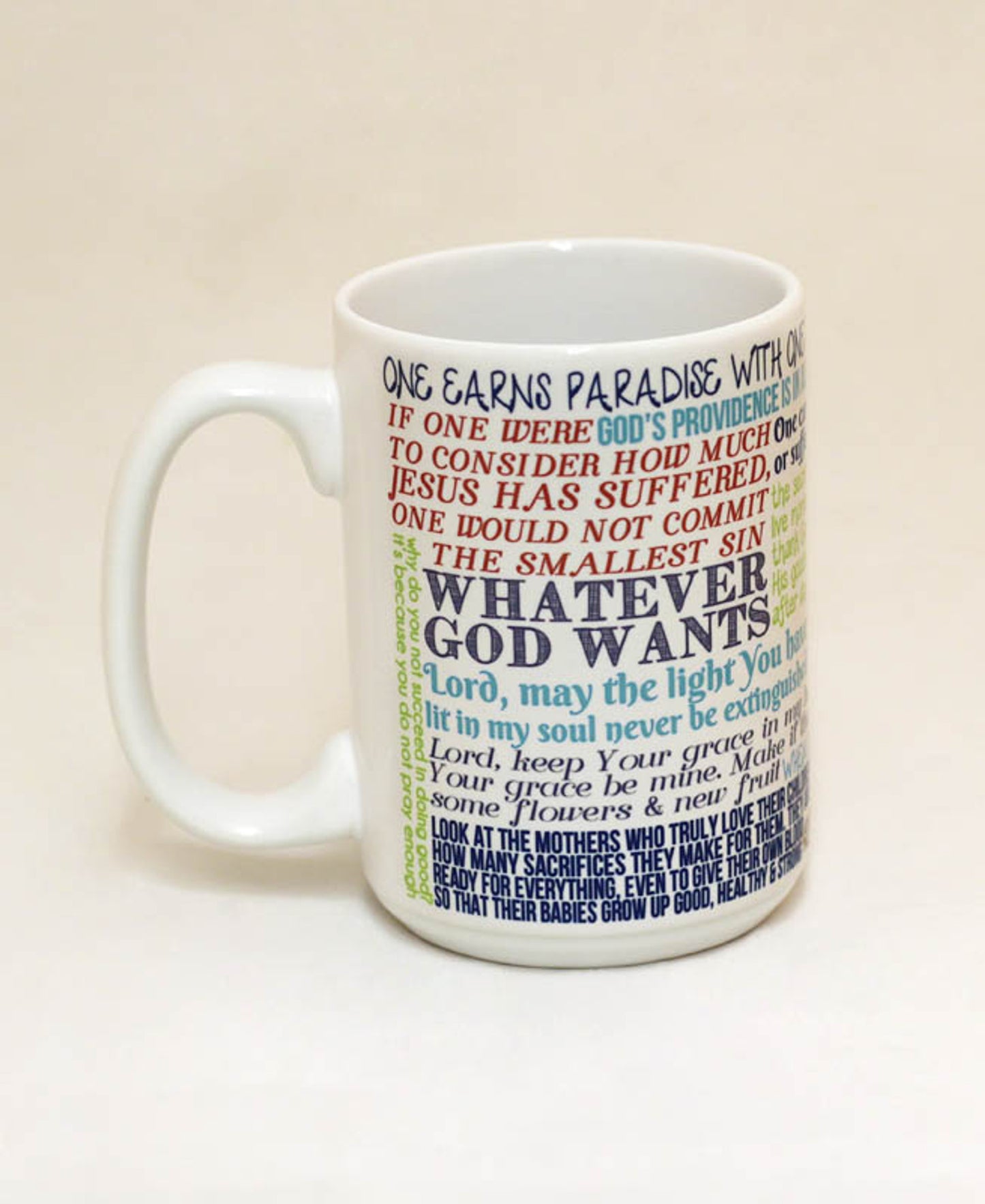 Saint Gianna Quote Mug