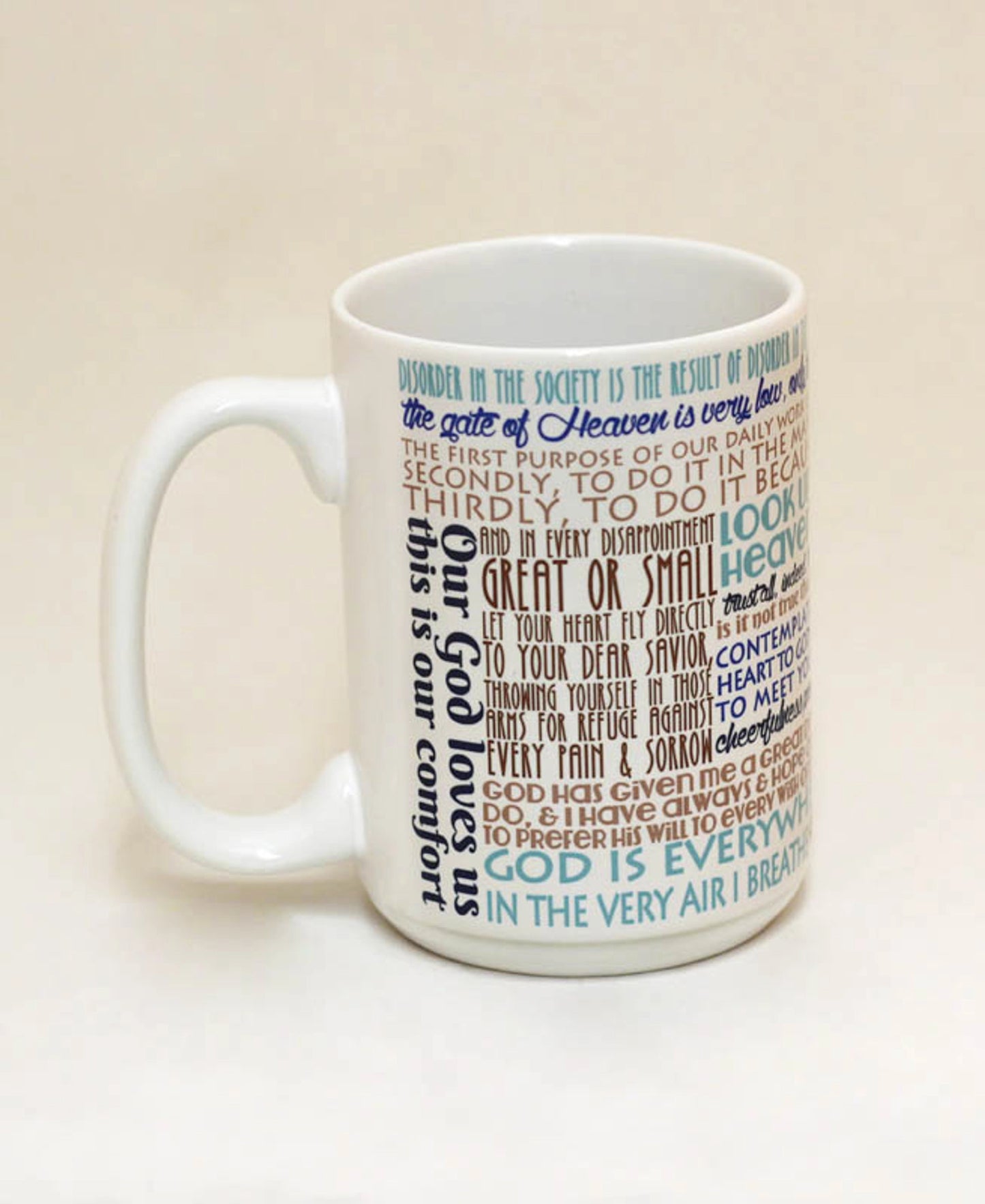 Saint Elizabeth Ann Seton Quote Mug