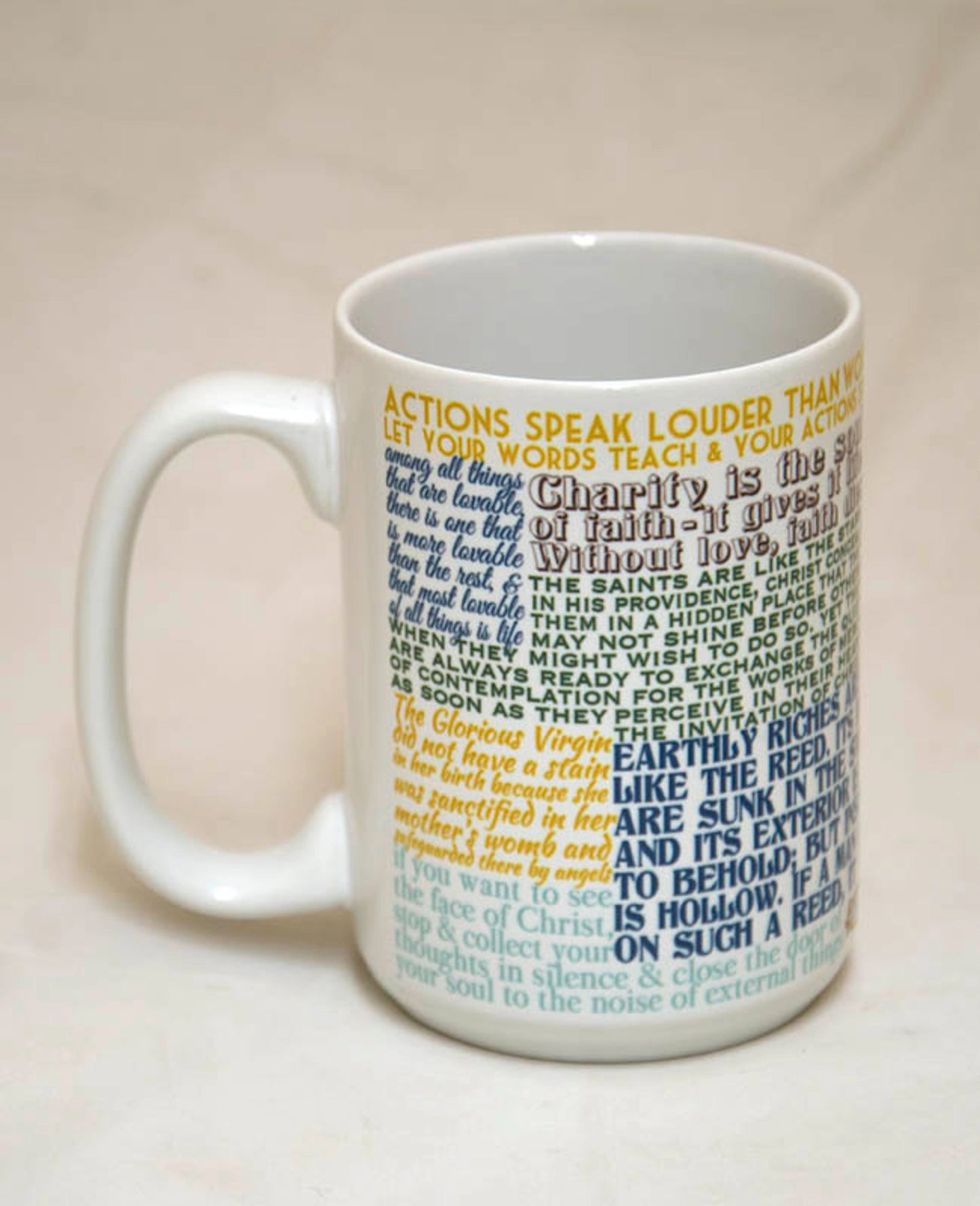 Saint Anthony of Padua Quote Mug