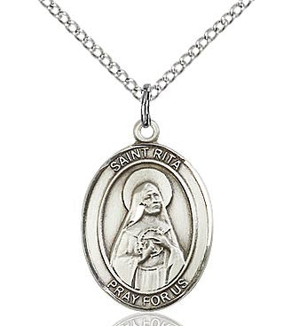 St. Rita Oval Medal