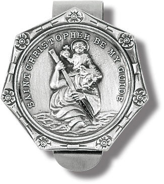 St. Christopher Visor Clip