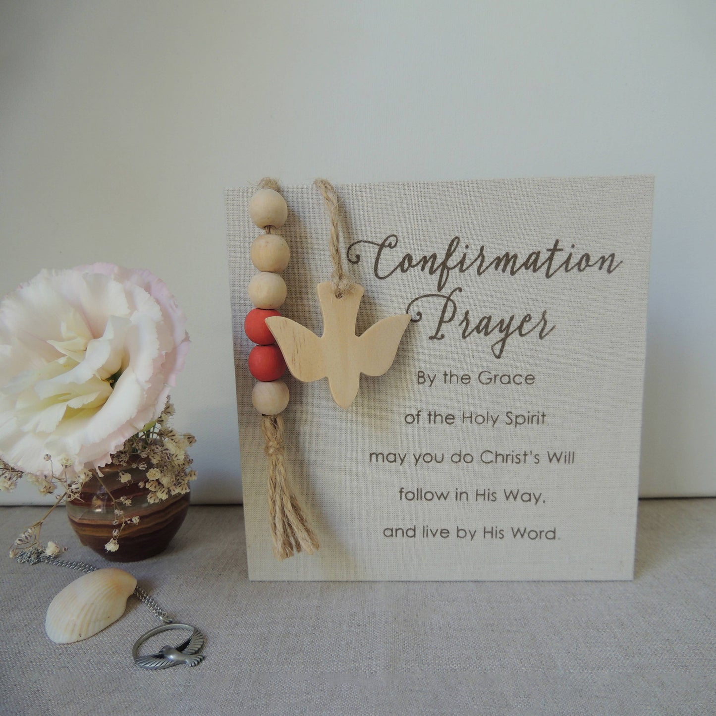 Confirmation Prayer Plaque