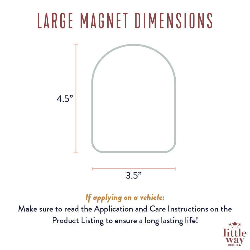 St. Thérèse Decal Magnet