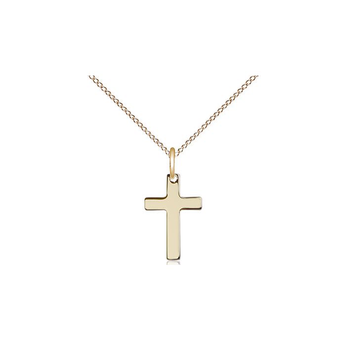 14kt Gold Filled Cross Necklace
