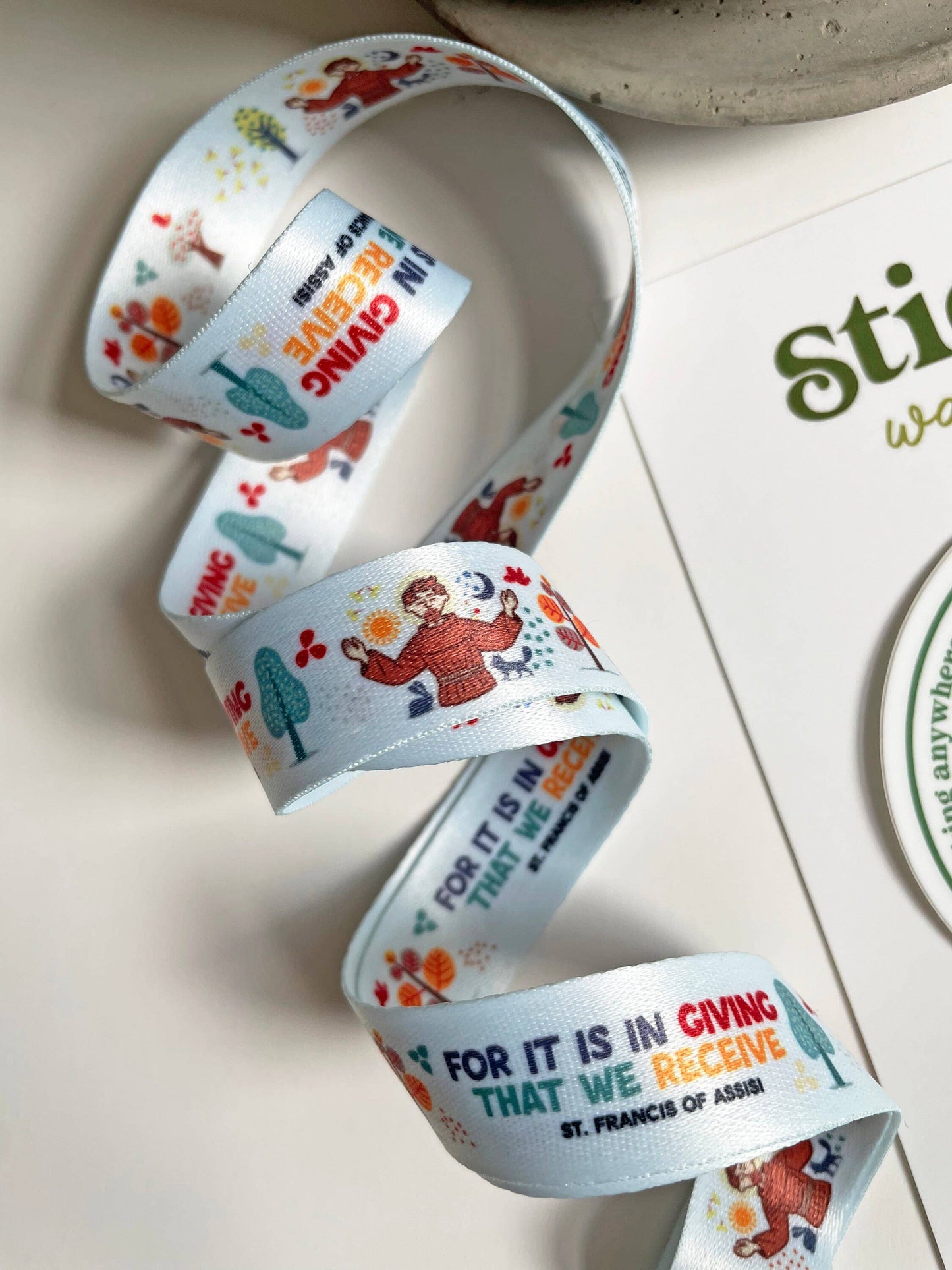 St. Francis of Assisi Lanyard & Catholic Gift