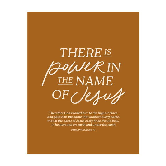 Power in the Name Art Print