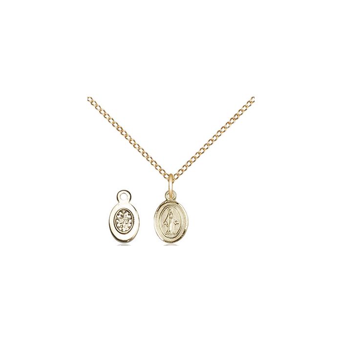 14kt Gold Filled Miraculous Medal