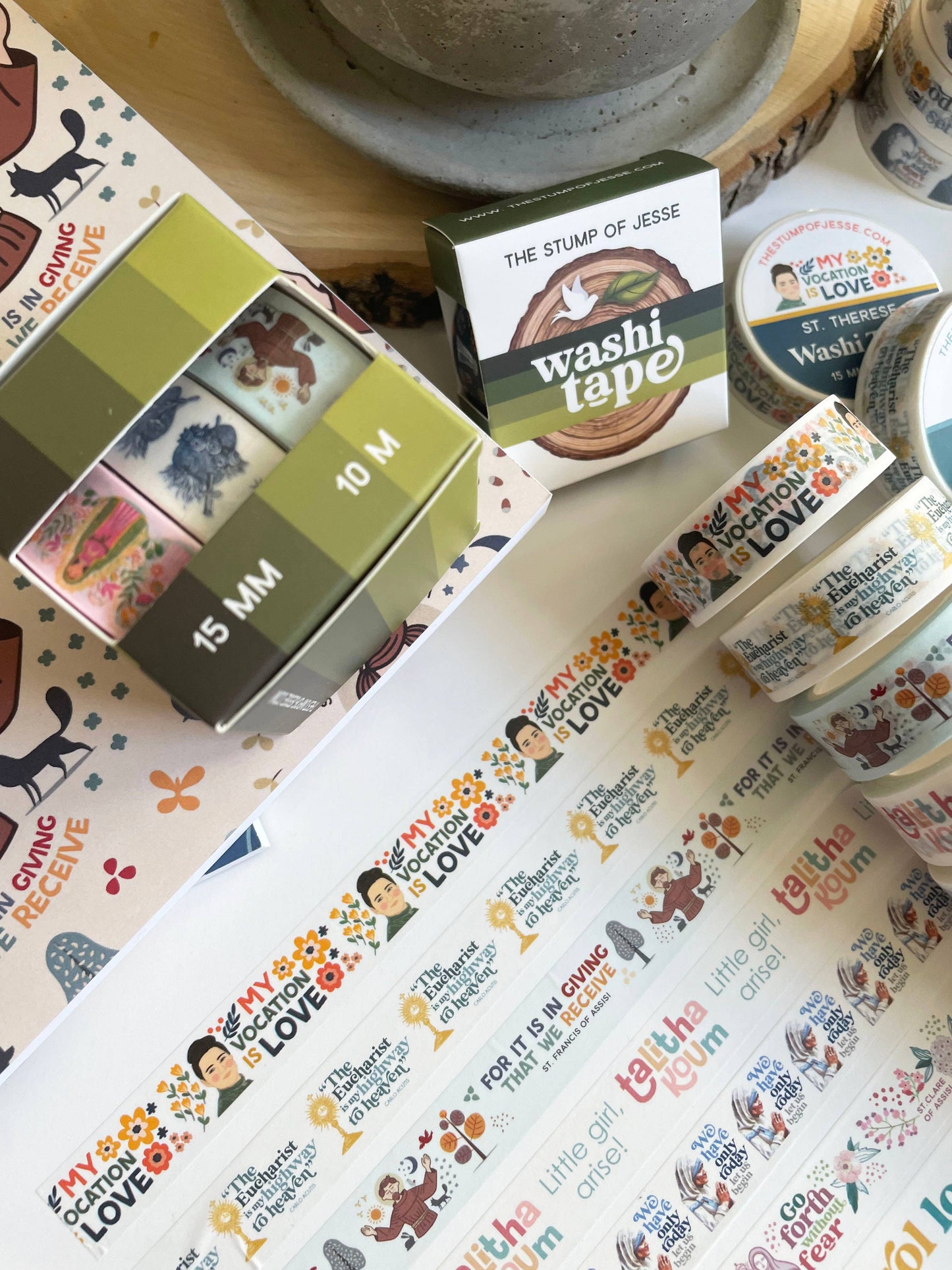 The Holy Family Catholic Washi Tape | 15mm x 10m