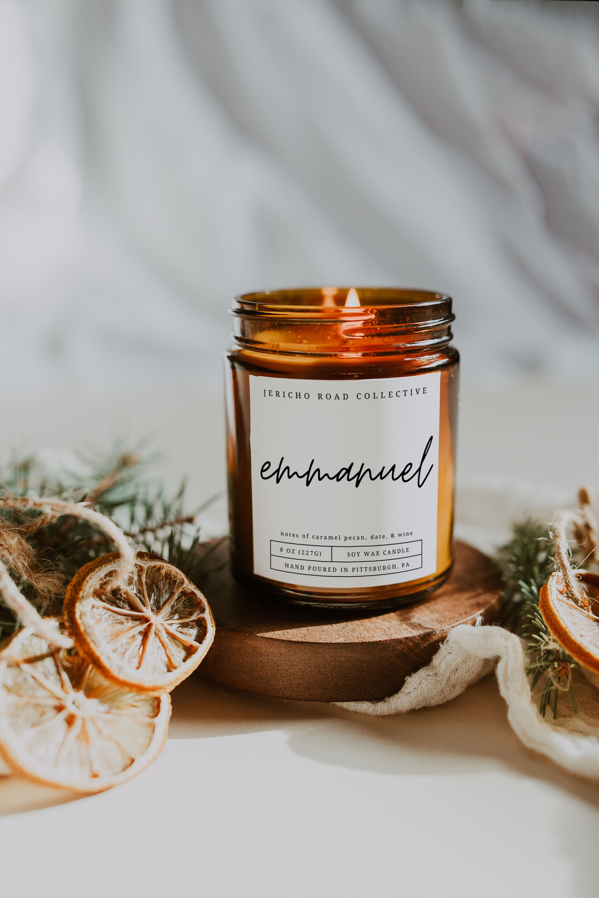 Emmanuel Candles Emmanuel Soy Wax Candle – St. George