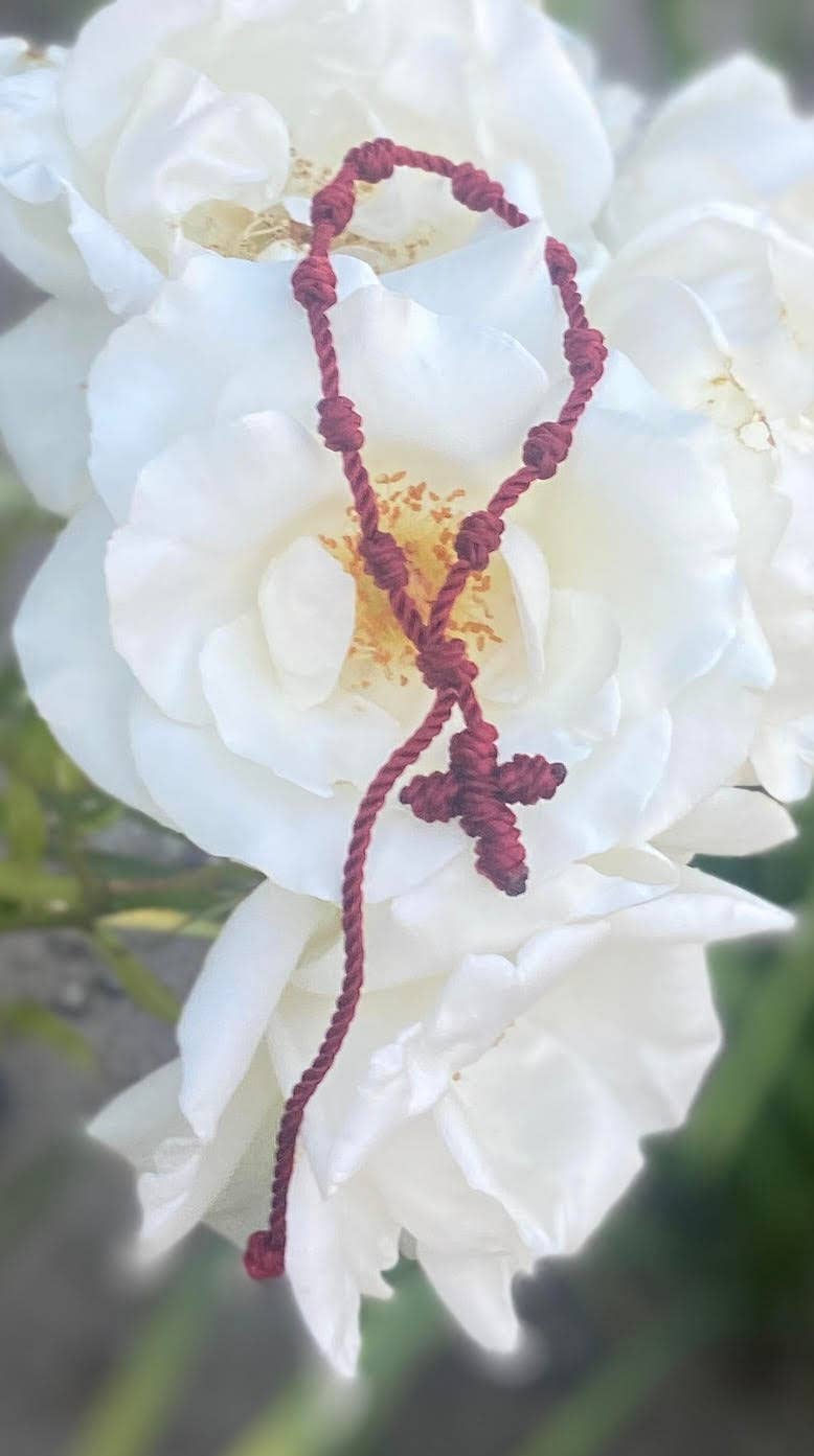 7" Knotted Decade Rosary