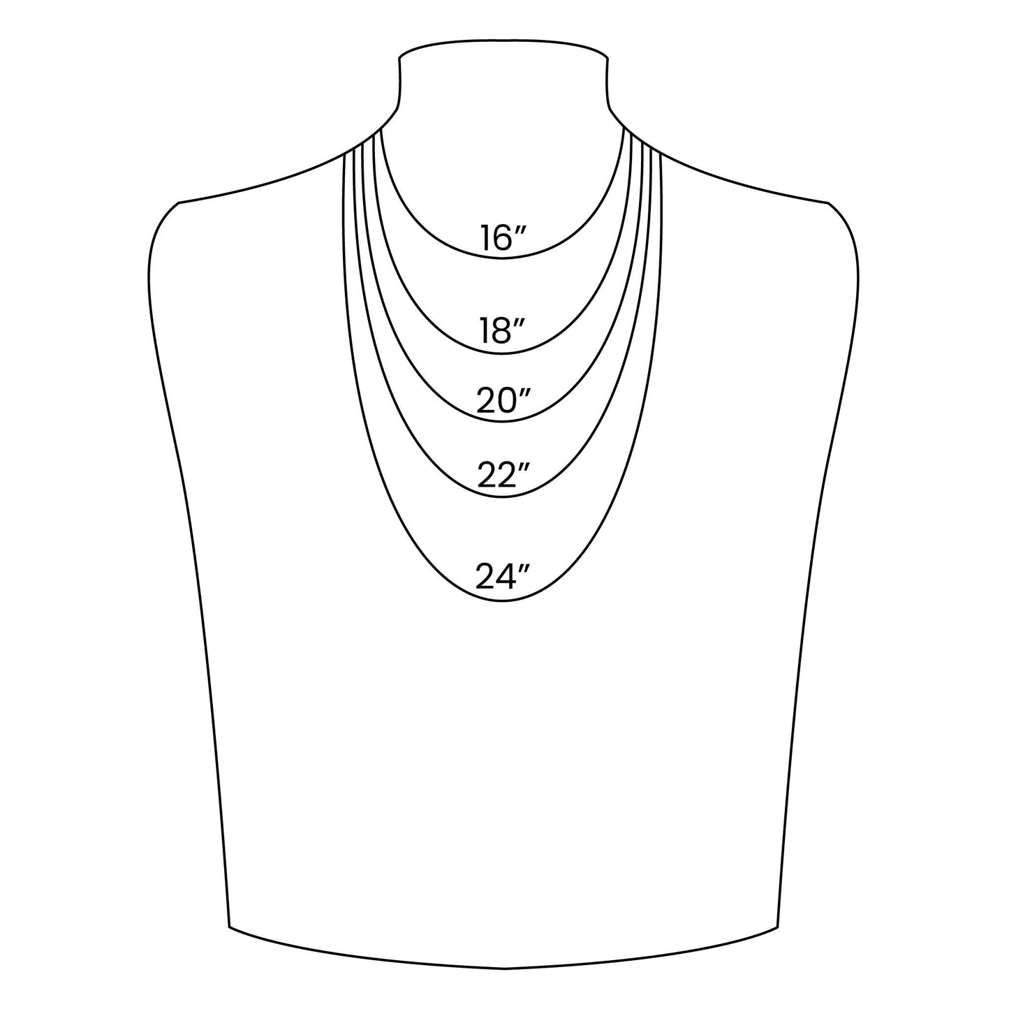 10 Pack - Gold 16" Stainless Steel Loop Chain Necklace Pack