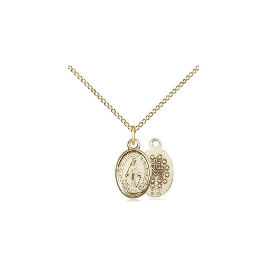 14kt Gold Filled Miraculous Medal
