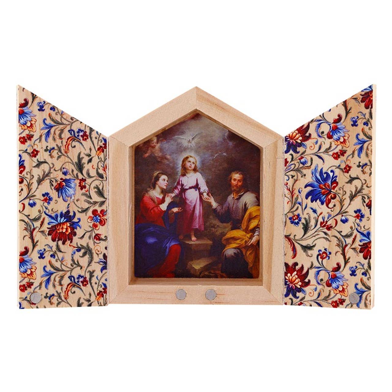 Holy Family Diptych 4x3"