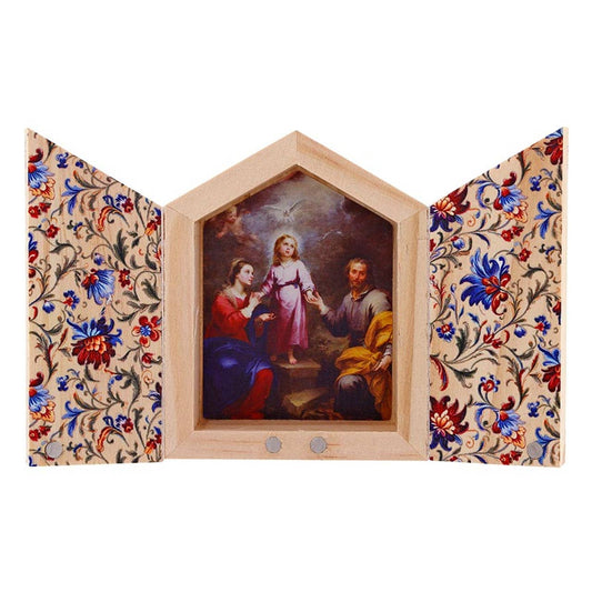Holy Family Diptych 4x3"