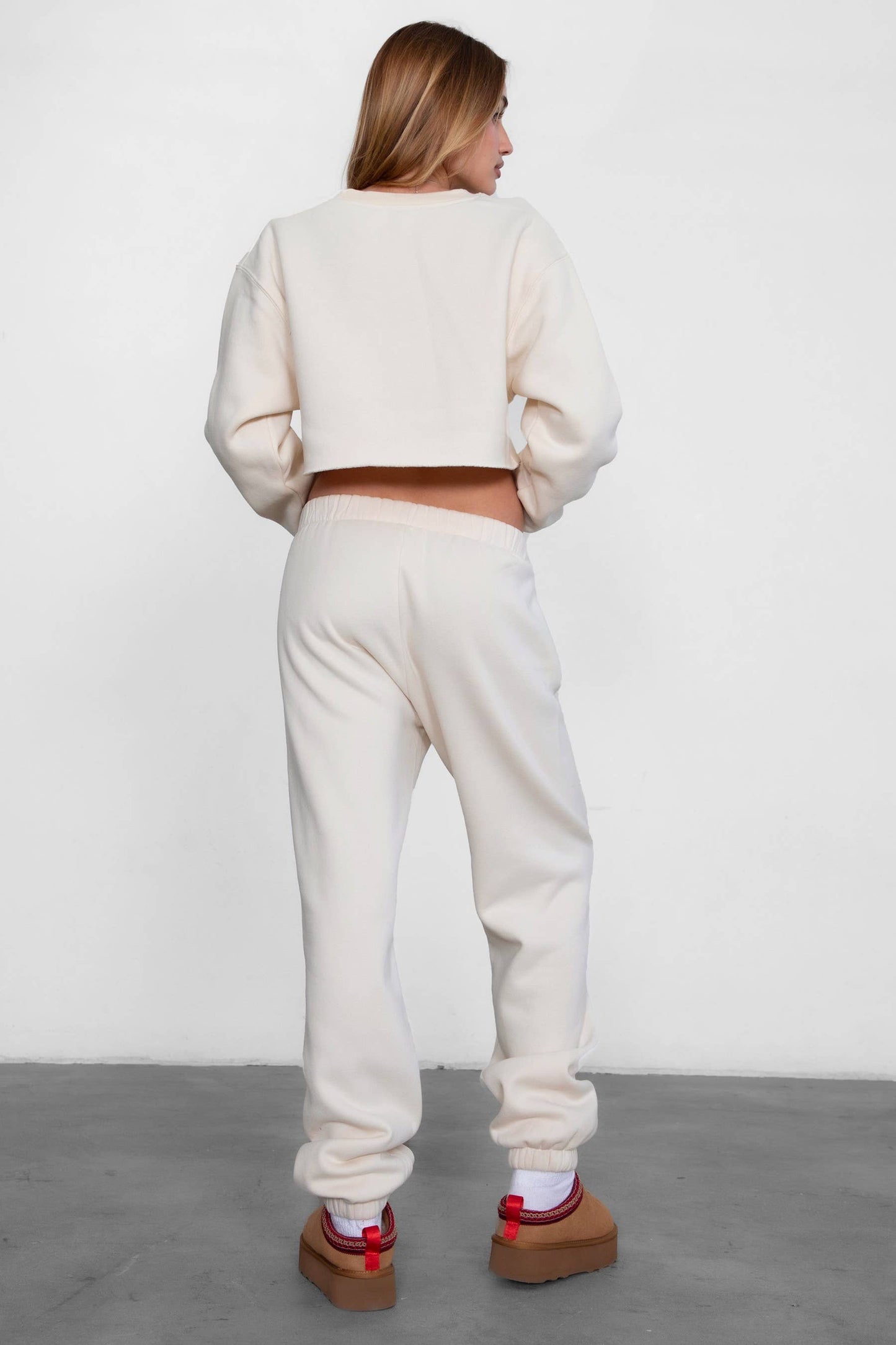 Jesus I Trust In You Plush Heather Grey Sweatpants