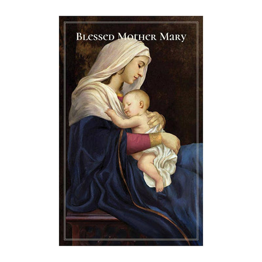 The Life Of Mary Folded Prayer Card