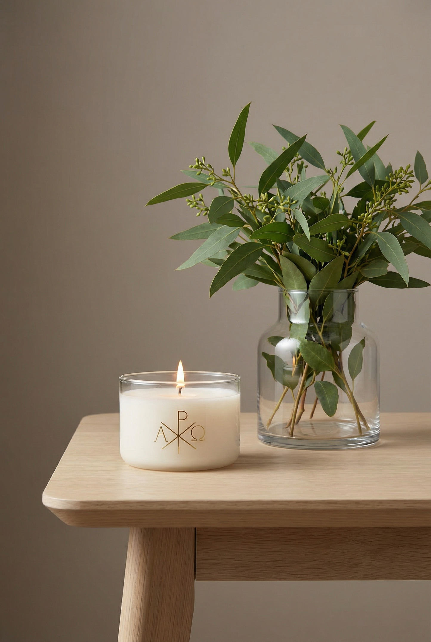 Chrism Infused Candle