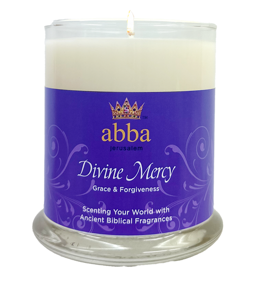 Divine Mercy 10oz Soy Blend Glass Candle