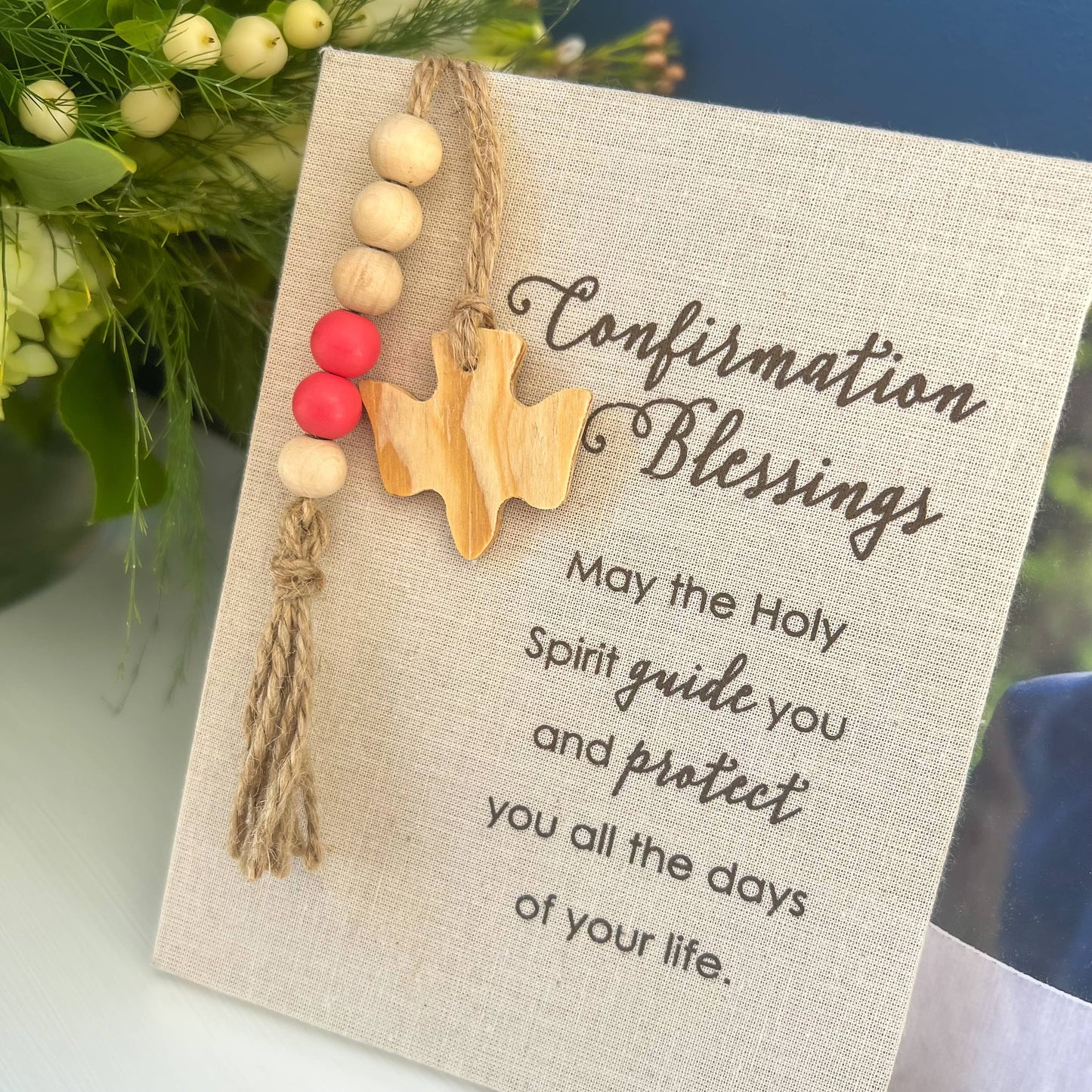 Confirmation Blessings Fabric Frame