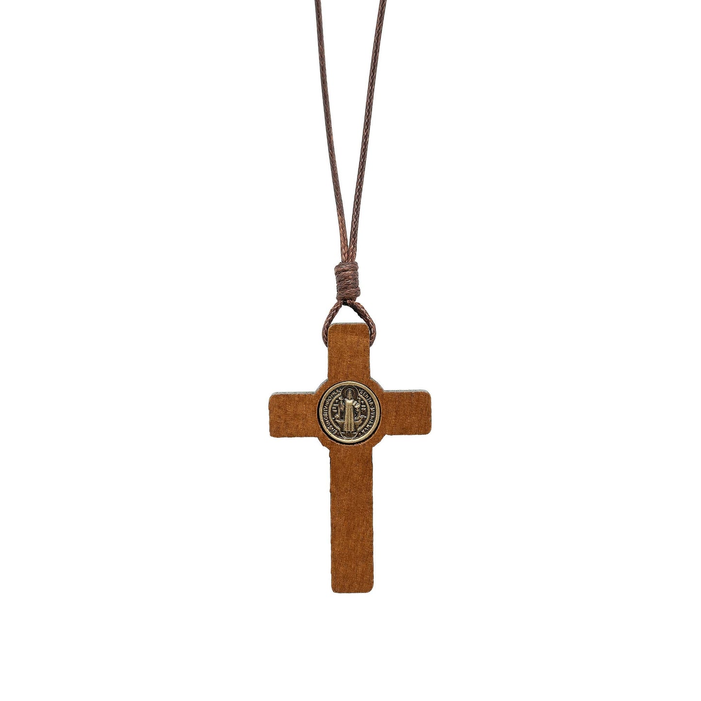 St. Benedict Wooden Crucifix    
