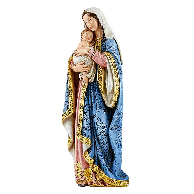 Madonna and Child Statue 8"