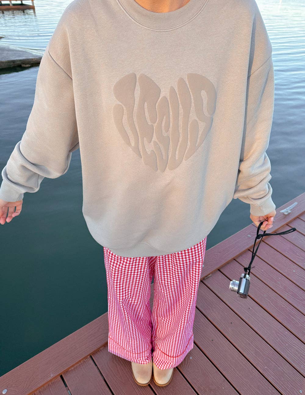 Heart Jesus Unisex Crewneck (CLOSEOUT)