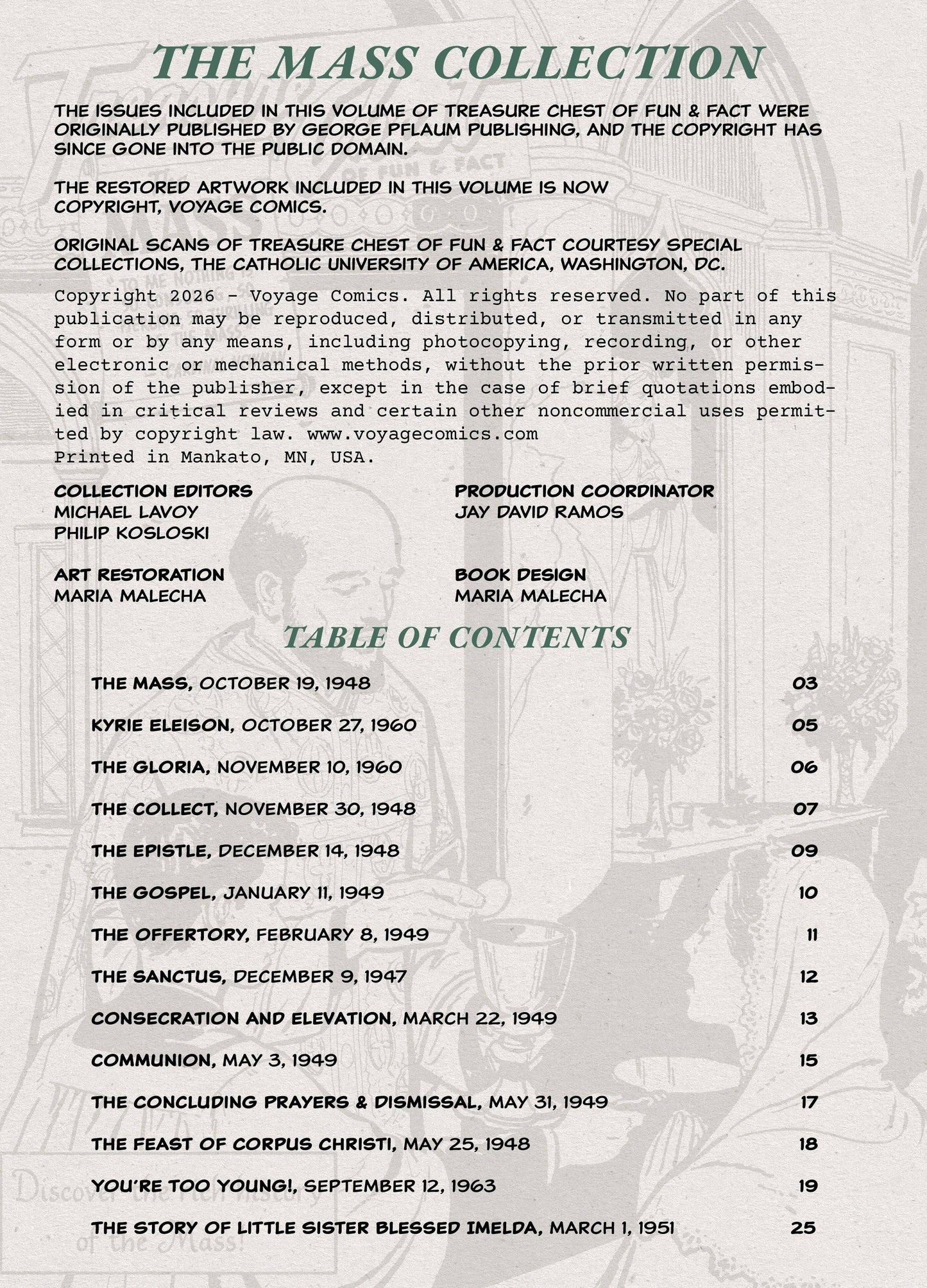 Treasure Chest: The Mass