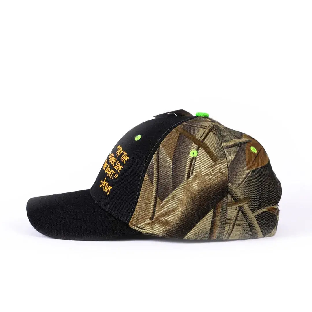 Fisher of Men Cap - Black and Camo